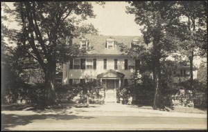 Ashdale Farm. Photo Postcard of front of Main House