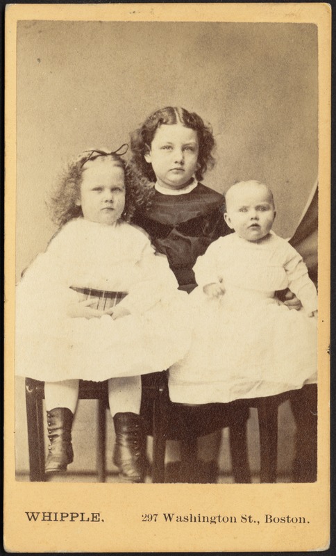 Mary "Mollie," Gertrude and Georgia Stevens
