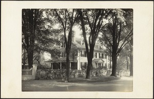 Ashdale Farm. Front of Main House, view from right