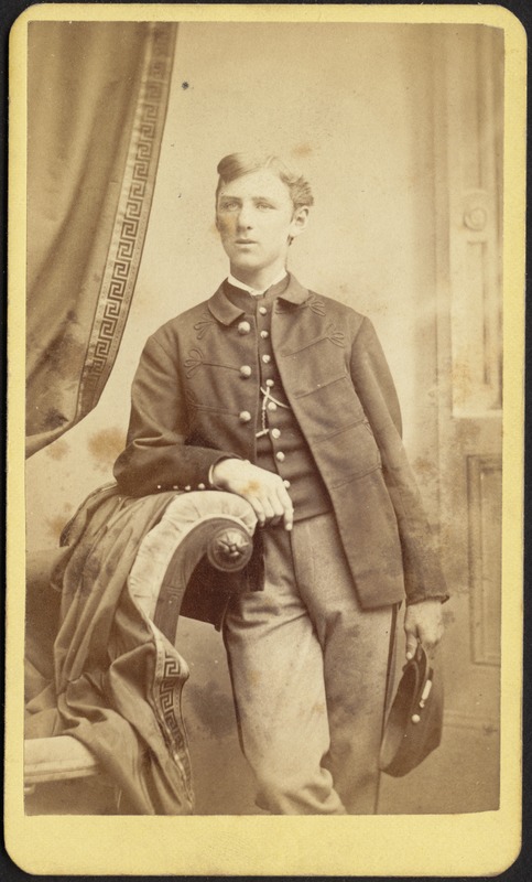 Fayette William Brown in band uniform