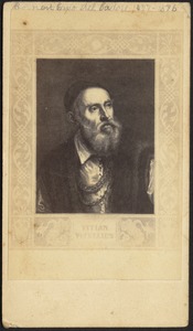 Photo reproduction of portrait of Titian Vecellhis