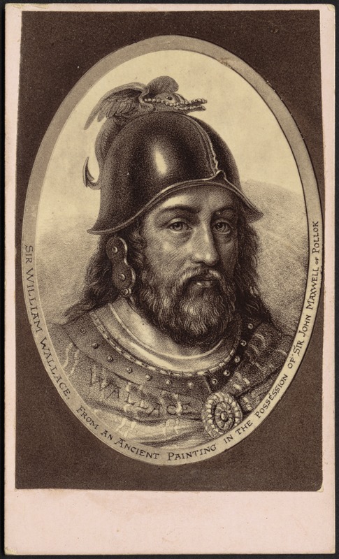 Photo reproduction of portrait of Sir William Wallace