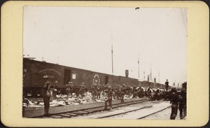 Embarkation of troops at Port Tampa