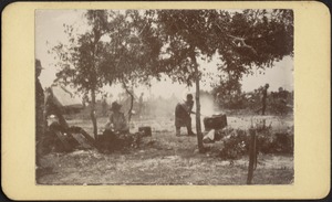 "Camp at Tampa, Soldiers Cooking"