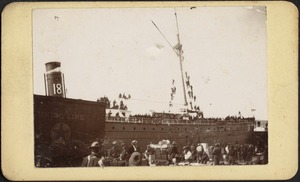 Transport ship with Rough Riders on board