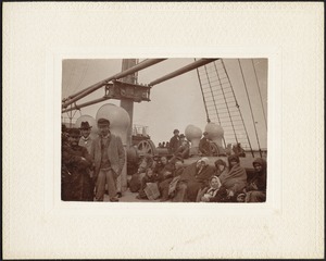 "Steerage passengers on board the Friedrich der Grosse, August '98"