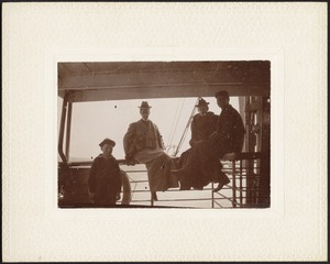Four people on board ship