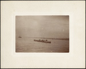 "Torpedo boat at full speed in Southampton waters"