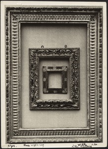 Decorative frames of varying sizes