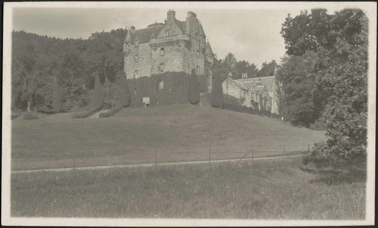 Photo postcard of Castle Leod, Scotland