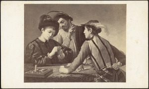 Caravaggio's painting of Cardsharps