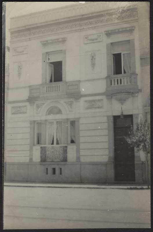 Facade of 2-story building