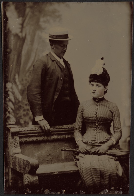 Joseph Randolph Coolidge Jr. with young woman
