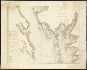 Coast Chart No. 34, Chesapeake Bay, from Choptank River to Potomac River