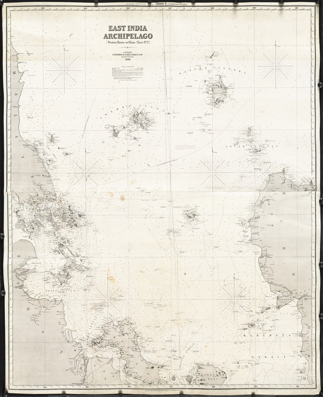 East India Archipelago (West route to China. Chart No. 2)