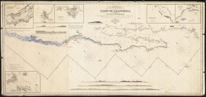 Chart of the coast of California from San Blas to San Francisco