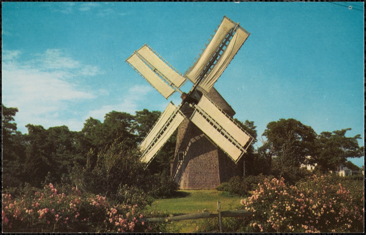 Eastham windmill, Eastham on Cape Cod Digital Commonwealth