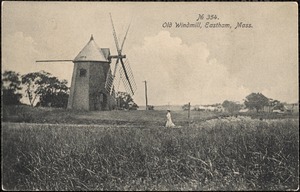 Old windmill, Eastham, Mass.