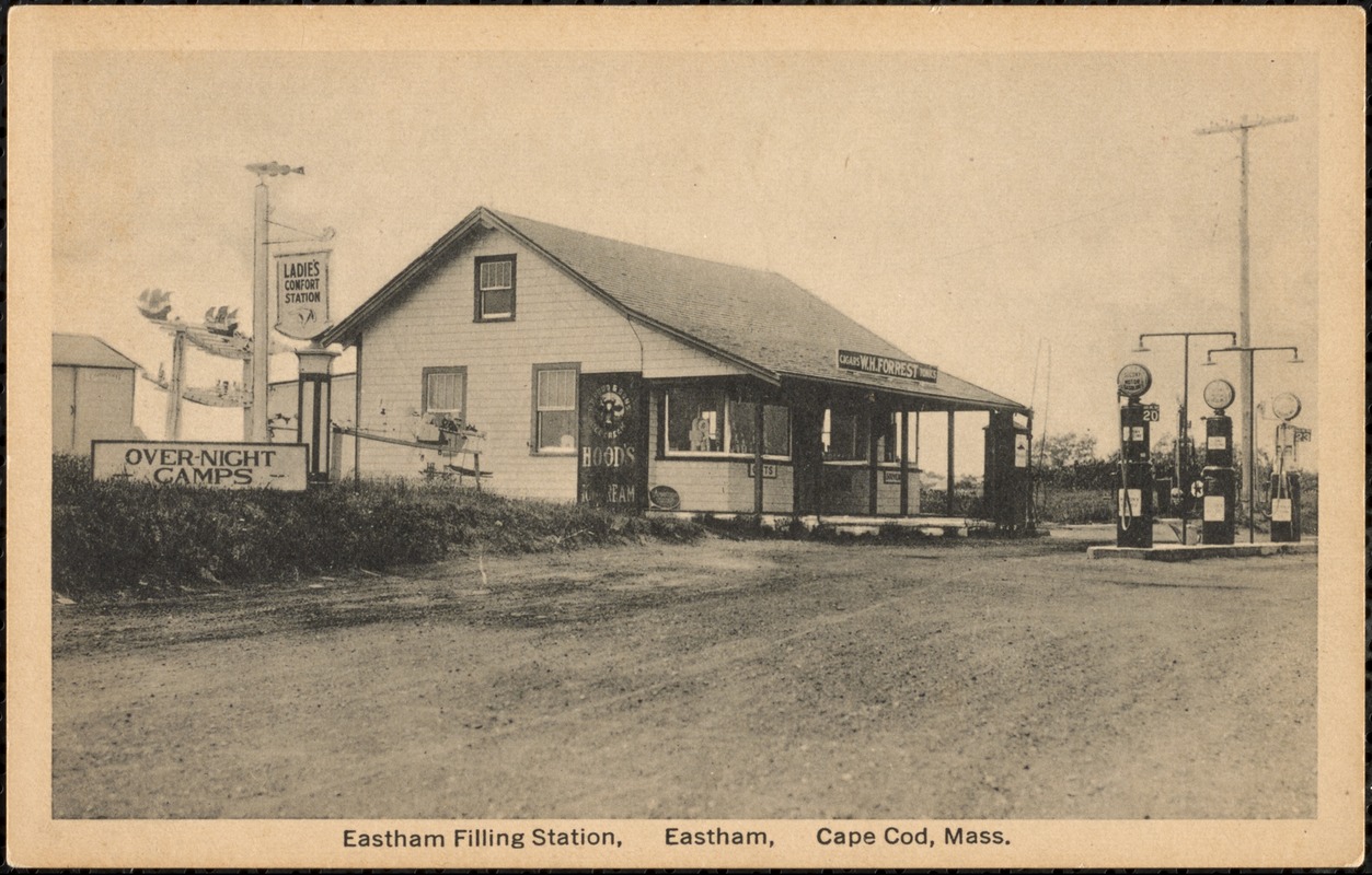 Eastham filling station, Eastham, Cape Cod, Mass.