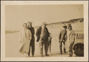Mary Parsons, Father, Mr. Parsons, Capt. Kidd, Henry Daniels, Marjorie, + the tractor