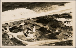 Nauset Light from the air