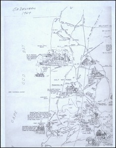 Map of Eastham 1964