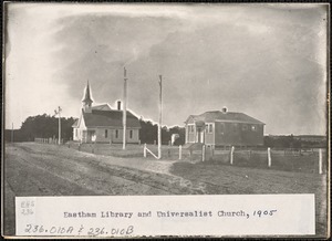 Eastham Library and Universalist Church, 1905