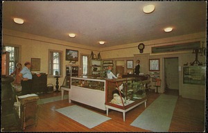 The interior view of the Eastham Historical Societ, Inc. Schoolhouse Museum