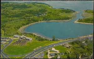 Aerial view of the Salt Pond
