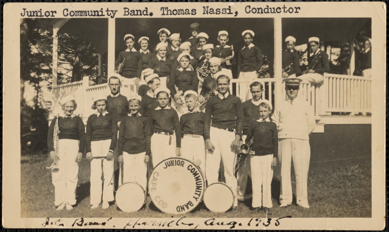 Junior Community Band. Thomas Nassi, conductor