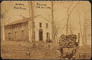 Sudley Church, Bull Run, used as a hospital during the battle
