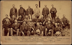 Reunion of Association Veteran U.S. Engineers, Fort Independence, Aug. 25, 1886
