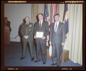 Annual award, Natick Lab, April 17 - 92, 29 neg.