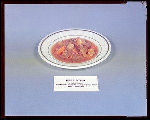 Food lab, beef stew, process: combination - microwave/hot water