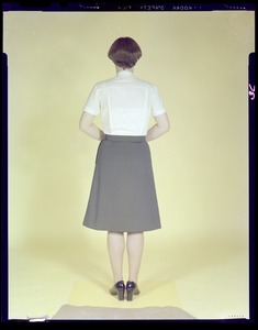 Women's uniform, rear view