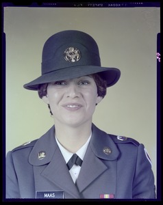 Women's uniform hat, front view