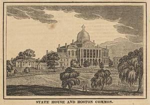 State House and Boston Common
