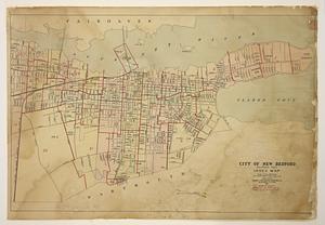 Atlas of the City of New Bedford, Index Map, Southern Part, plate [iiv]