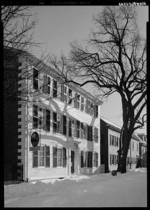 Marblehead, King Hooper Mansion, snow