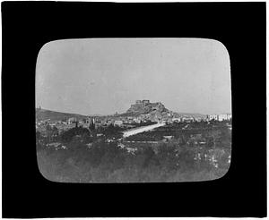 Greece. Athens. Acropolis, distant view