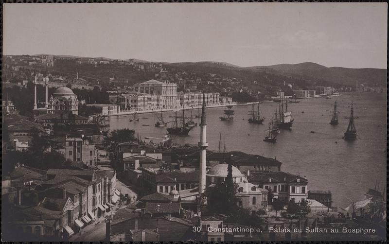 Constantinople. Palais du Sultan au Bosphore