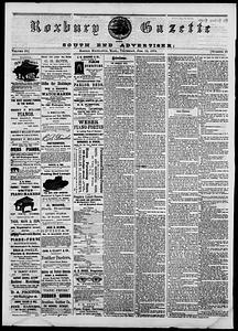 Roxbury Gazette and South End Advertiser, February 12, 1874