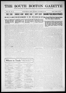 South Boston Gazette, November 29, 1913