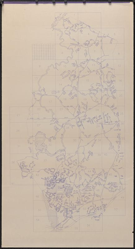 Map of the town of Wayland, Mass., 1988