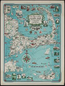 The Pilgrim® map Cape Cod, Martha's Vineyard and Nantucket