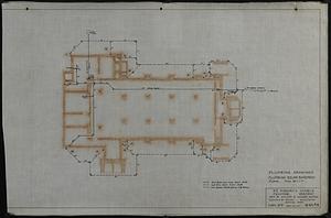 Plumbing Drawings: Plumbing below basement floor