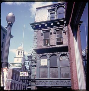 Faneuil Hall from Chatham St. built 1742-1805