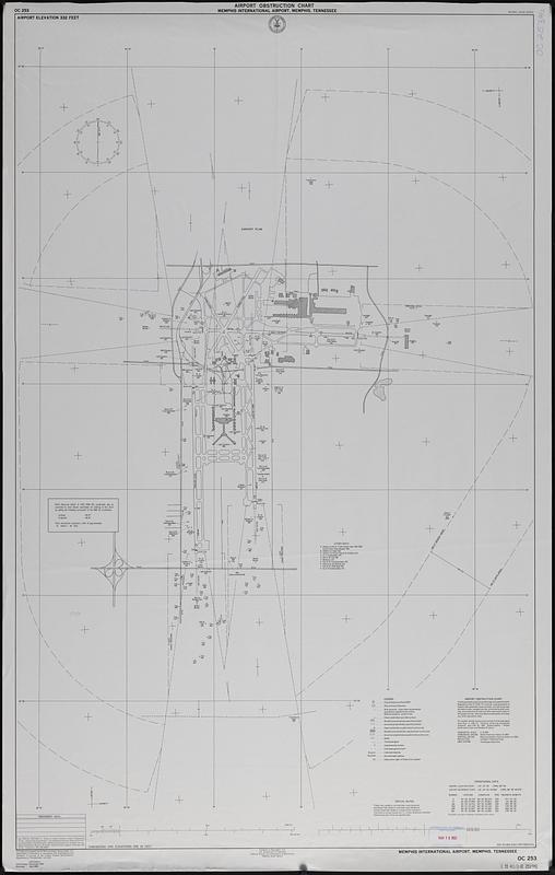 Airport obstruction chart