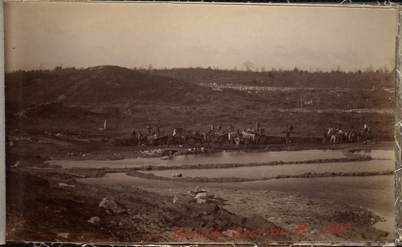Sudbury Department, Hopkinton Reservoir, Section B, Ashland; Hopkinton, Mass., 1892