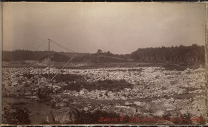 Sudbury Department, Hopkinton Reservoir, stripping Section D, Ashland; Hopkinton, Mass., 1892